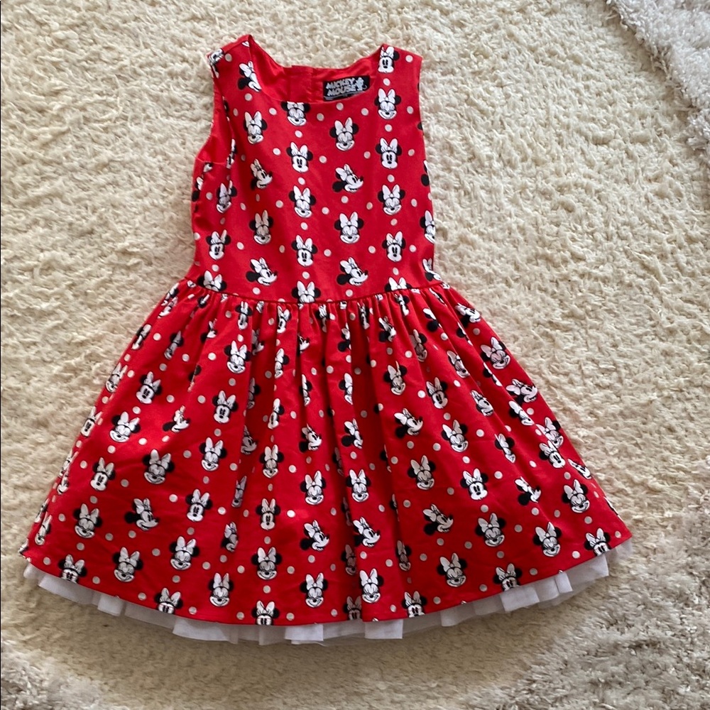 Disney Red and White Casual Sundress